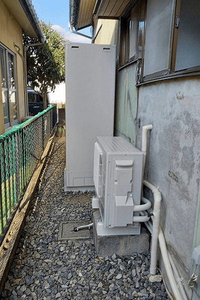 山口県周南市Y様邸三菱SRT-N375施工実績写真