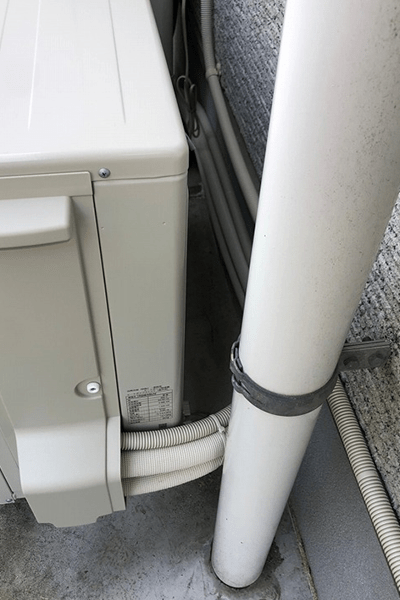 山口県熊毛郡T様邸ダイキンEQ37VSV施工実績写真