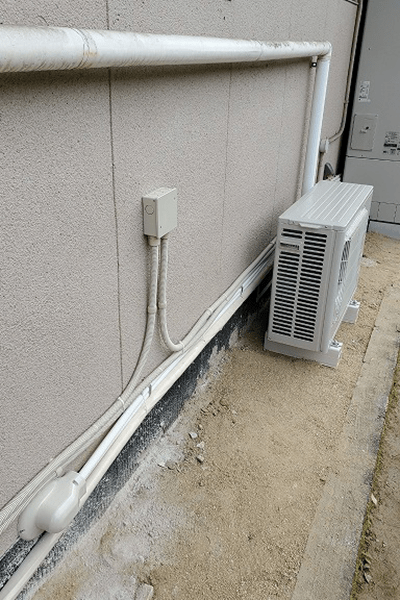 広島県福山市K様邸三菱SRT-W375施工実績写真