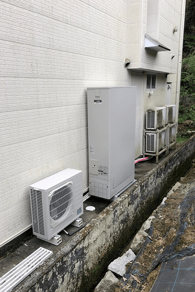 広島県安佐南区N様邸三菱SRT-W375Z施工実績写真