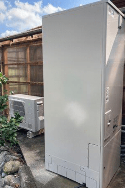 山口県萩市K様邸三菱SRT-C375施工実績写真