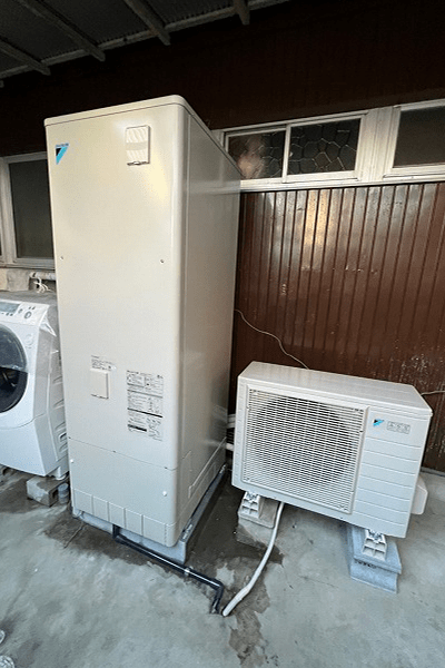 山口県下松市K様邸ダイキンEQN37WV施工実績写真