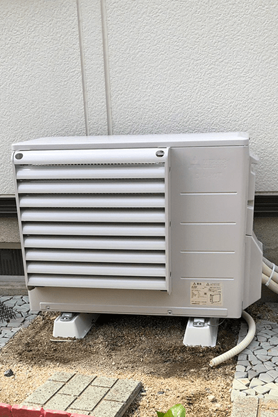 岡山県倉敷市Y様邸三菱SRT-W306D施工実績写真
